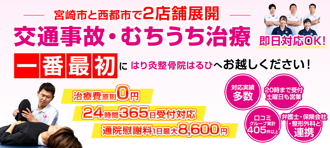 交通事故施術の根本改善